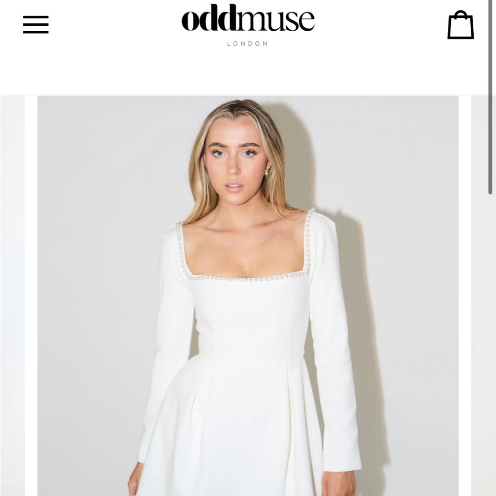 ODDMUSE “The Ultimate Muse Pearl Dress”